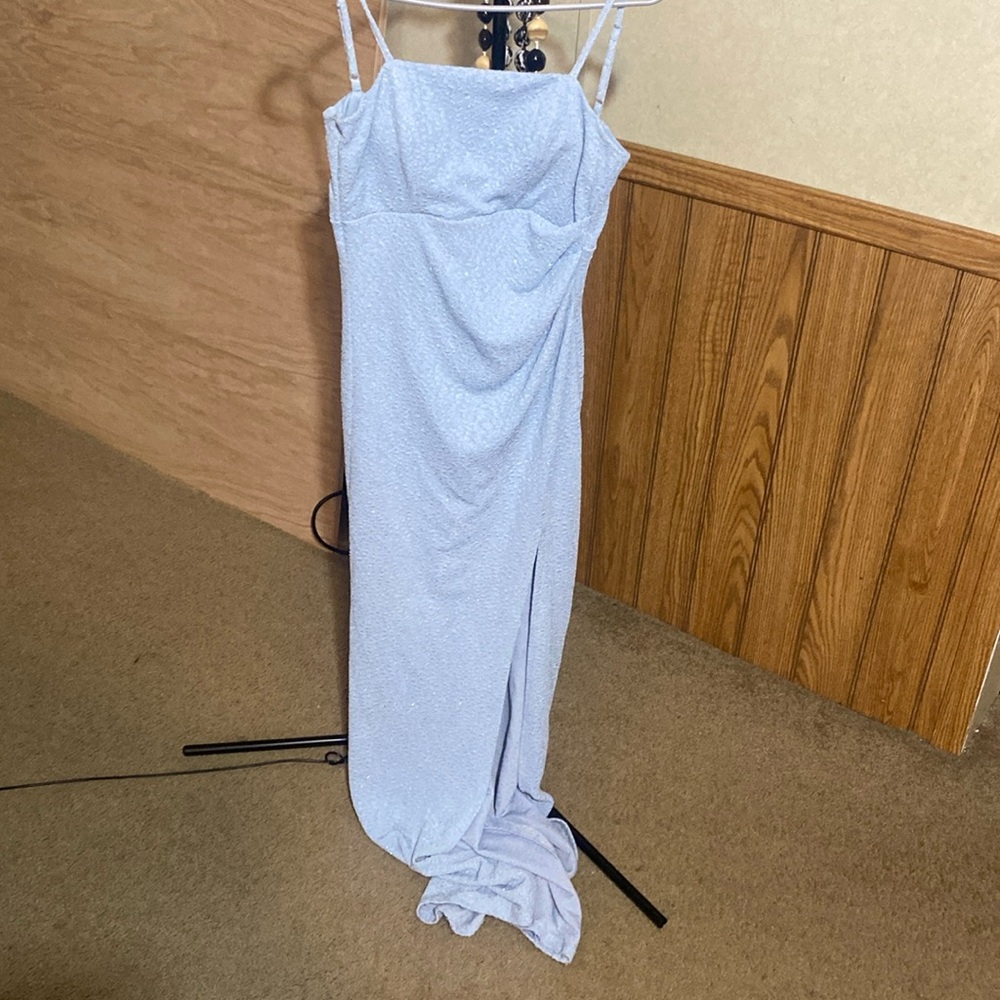 Blue gown